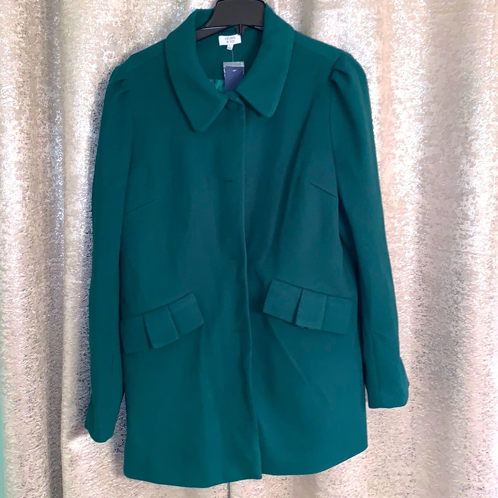 Womens Emerald Green Coat